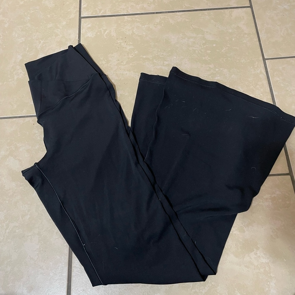 AERIE Real Me Crossover Waste Extra-Flare Leggings